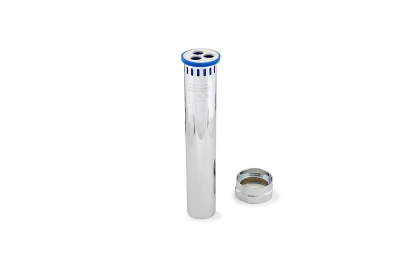 Zurn P6000-A-AA-CP 1-1/2" x 8-1/2" Flush Tube and Vacuum Breaker with Nut - Image 2